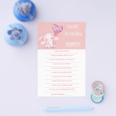 Wie gut kennen Sie die Mama Baby Showcard? Flyer (Einzeln)