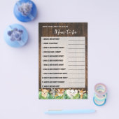 Wie gut kennen Sie Mama Safari Baby Showspiel? Flyer (Einzeln)