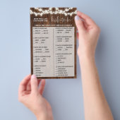 Wie gut kennst du Bride Western Duwer Game? Flyer (Handgriff)