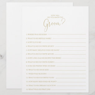 Wie gut kennst du das Game "Groom Brautparty"?