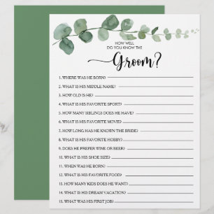 Wie gut kennst du das Game "Groom Brautparty"?