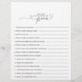 Wie gut kennst du das Game "Groom Brautparty"? (Vorderseite)