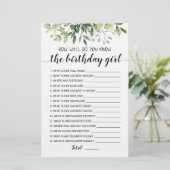 Wie gut kennst du das Geburtstagskameraspiel? (Stehend Vorderseite)