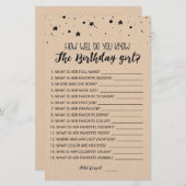 Wie gut kennst du das GeburtstagsMädchenspiel? (Vorne/Hinten)