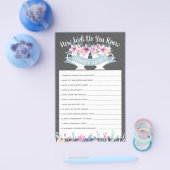 Wie gut kennst du das zukünftige Spiel? Flyer (Einzeln)