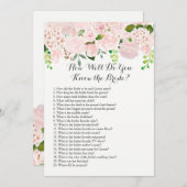 Wie gut kennst du die Braut? (Vorne/Hinten)