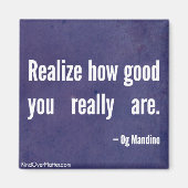 Wie gut Sie wirklich sind Magnet (Vorne)