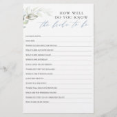 Wie gut weißt du, dass die Braut Brautparty ist? (Vorderseite)