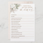 Wie gut weißt du, dass die Braut Brautparty ist? (Vorne/Hinten)