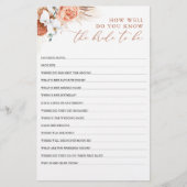 Wie gut weißt du, dass die Braut Brautparty ist? (Vorderseite)