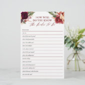 Wie gut weißt du, dass die Braut Brautparty ist? (Stehend Vorderseite)