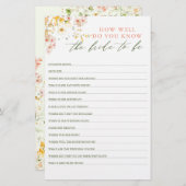 Wie gut weißt du, dass die Braut Brautparty ist? (Vorne/Hinten)