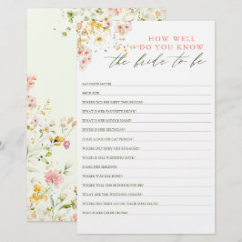 Wie gut weißt du, dass die Braut Brautparty ist?