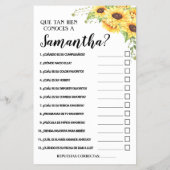 Wie gut weißt du, dass Mama eine zweisprachige Kar Flyer (Hinten)