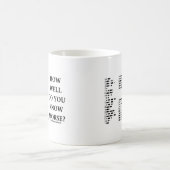 Wie gut weißt du Morse? (Intl Morse Code) Kaffeetasse (Mittel)