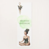 Wie gute Wasserfarbe Yoga Mat Yogamatte (Rückseite)