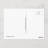 Wie haben Sie Bean, lustiges Puppenessen Postkarte (Rückseite)