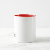 Wie - halbes Herz Tasse (Zentrum)