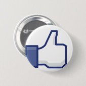 Wie Hand - FB Daumen hoch Button (Vorne & Hinten)