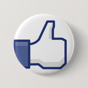 Wie Hand - FB Daumen hoch Button