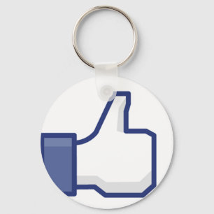 Wie Hand - FB Daumen hoch Schlüsselanhänger