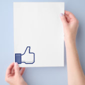 Wie Hand - FB wirbelt hoch Flyer (Hand)