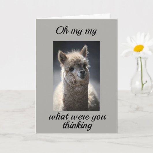 WIE HAST DU DAS GESCHAFFT *DIE 40?* KARTE EINGESTE (Kleine Pflanze)