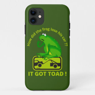 WIE HAT DER FROG SEIN AUTO VERLIERT? ES GOT AUF! Case-Mate iPhone HÜLLE