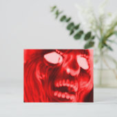 WIE HEISS HOT POSTKARTE (Stehend Vorderseite)