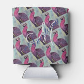 WIE HEISS PINK PEACOCK DOSENKÜHLER (Rückseite)