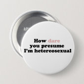 Wie Herausforderung Sie mich voraussetzen, sind Button (Vorne & Hinten)