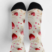 Wie Herzen fallen Socken (Oben)