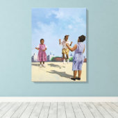 Wie hoch? 2001 leinwanddruck (Insitu (Holzboden))