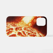 WIE HOT SIND SONNENEXPLOSIONEN? iPhone HÜLLE (Rückseite (Horizontal))