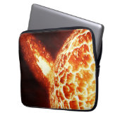 WIE HOT SIND SONNENEXPLOSIONEN? LAPTOPSCHUTZHÜLLE (Vorderseite Links)