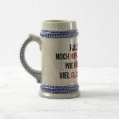 WIE HÜBSCH DU BIST BIERGLAS (Links)