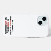 WIE HÜBSCH DU BIST Case-Mate iPhone HÜLLE (Rückseite (Horizontal))