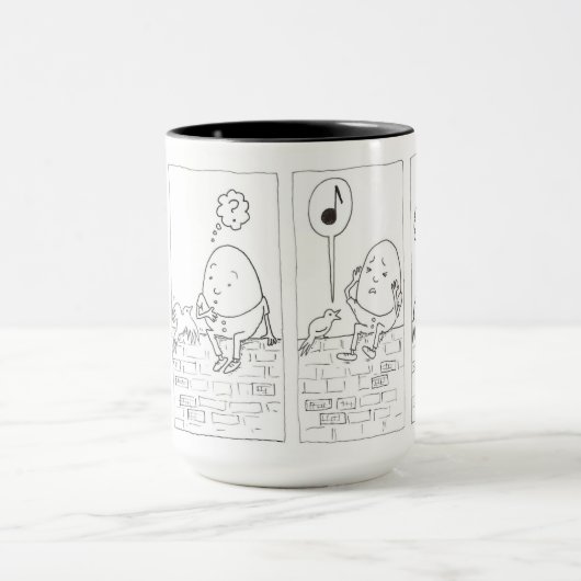 Wie Humpty Fell Tasse (Zentrum)