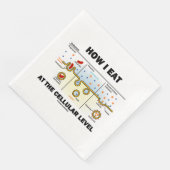 Wie ich auf Zellebene Endozytose esse Serviette (Ecke)