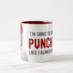 "Wie ich behalte immer das Handeln" Zweifarbige Tasse