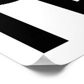 Wie ich Bike Roll Funny Poster (Ecke)