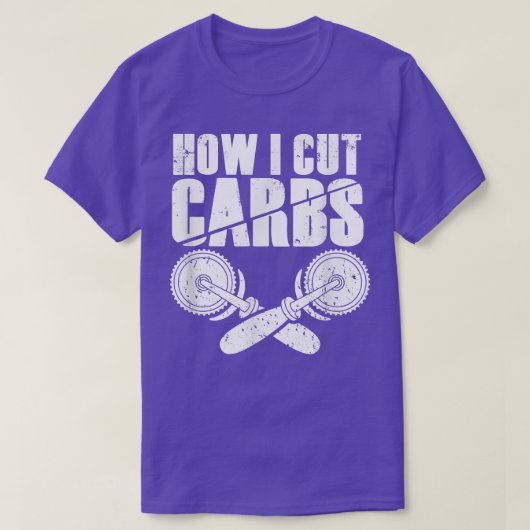 Wie ich Carbs Cut Funny Pizza Lovers 900 T-Shirt (Design vorne)