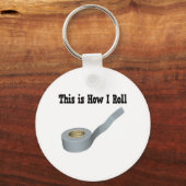 Wie ich das Duktband rollen kann Schlüsselanhänger (Vorderseite)