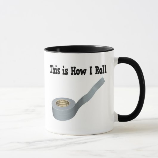 Wie ich das Duktband rollen kann Tasse (Rechts)