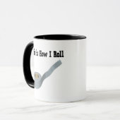 Wie ich das Duktband rollen kann Tasse (Vorderseite Links)