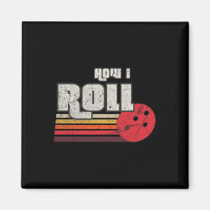 Wie ich den Funny Graphic Bowling einreißt Legende Magnet