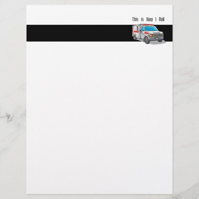 Wie ich den Krankenwagen fahre (Vorderseite)