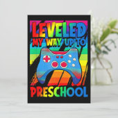 Wie ich den Weg bis zum Videospieler in der Vorsch Einladung (Stehend Vorderseite)