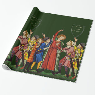 Wie ich dich? geschenkpapier