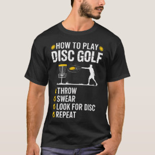 Wie ich Disc Golf spiele - Wurf-T - Disc suchen - T-Shirt